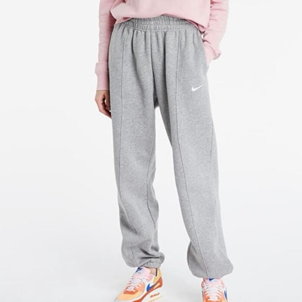 Nike Women's Sportswear Essential Collection Fleece joggers size small dark gray